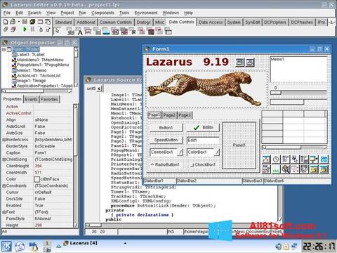 Στιγμιότυπο οθόνης Lazarus Windows 8.1