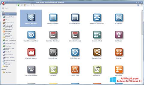 Στιγμιότυπο οθόνης SmartDraw Windows 8.1