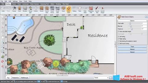 Στιγμιότυπο οθόνης Realtime Landscaping Architect Windows 8.1