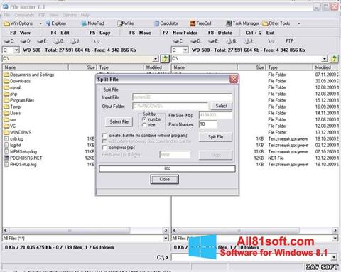 Στιγμιότυπο οθόνης File Master Windows 8.1