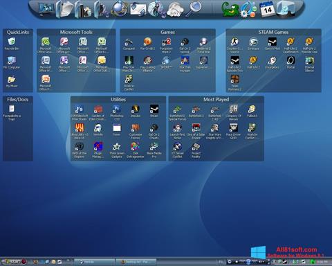 Στιγμιότυπο οθόνης Fences Windows 8.1