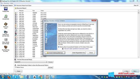 Στιγμιότυπο οθόνης BadCopy Pro Windows 8.1