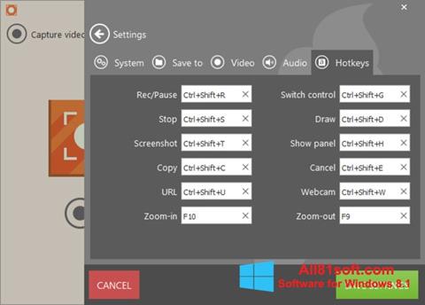 Στιγμιότυπο οθόνης Icecream Screen Recorder Windows 8.1