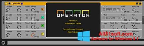Στιγμιότυπο οθόνης OperaTor Windows 8.1