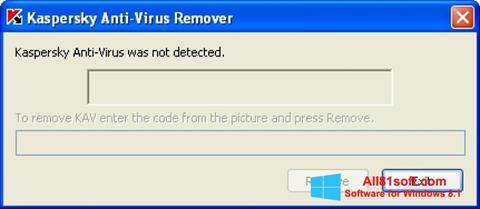 Στιγμιότυπο οθόνης KAVremover Windows 8.1