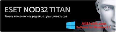 Στιγμιότυπο οθόνης ESET NOD32 Titan Windows 8.1