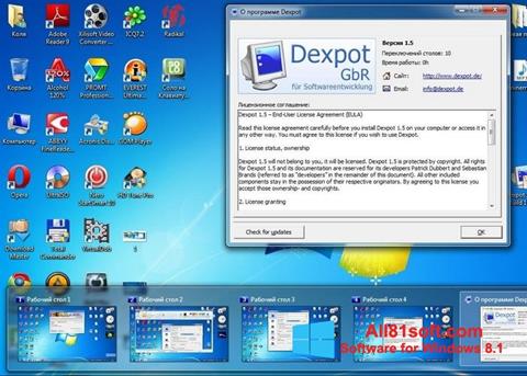 Στιγμιότυπο οθόνης Dexpot Windows 8.1