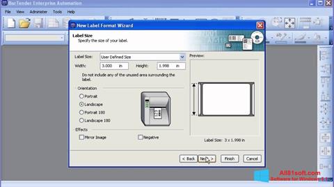 Στιγμιότυπο οθόνης BarTender Windows 8.1