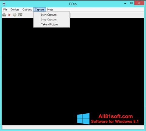 Στιγμιότυπο οθόνης ECap Windows 8.1