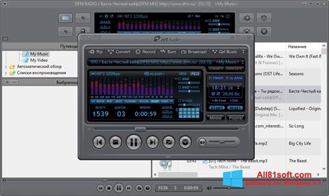 Στιγμιότυπο οθόνης JetAudio Windows 8.1