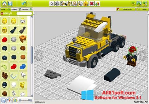 Στιγμιότυπο οθόνης LEGO Digital Designer Windows 8.1