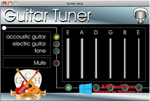 Στιγμιότυπο οθόνης Guitar Tuner Windows 8.1