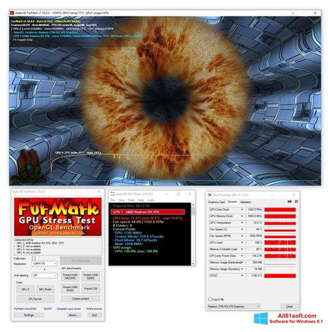 Στιγμιότυπο οθόνης FurMark Windows 8.1