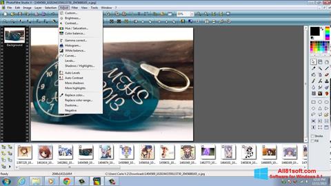Στιγμιότυπο οθόνης PhotoFiltre Studio X Windows 8.1