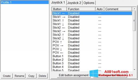 Στιγμιότυπο οθόνης JoyToKey Windows 8.1