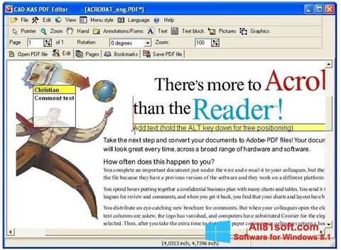 Στιγμιότυπο οθόνης PDF Reader Windows 8.1