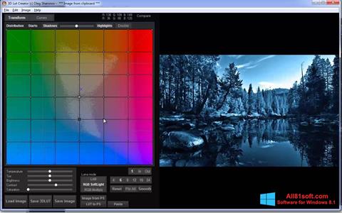 Στιγμιότυπο οθόνης 3D LUT Creator Windows 8.1