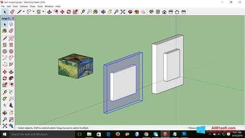 Στιγμιότυπο οθόνης SketchUp Make Windows 8.1